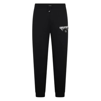 Philipp Plein Broeken, Heren, Zwart, 4Xl, Katoen, Joggingbroeken