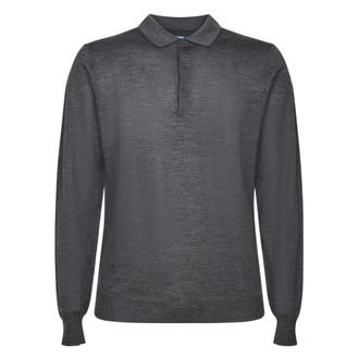 K-Way Rey Polo - Heren - Tops - Grijs - Maat: 2XL Zijde