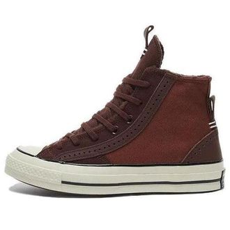 Converse Chuck 70 Leather & Suede Sneakers Charcoal A08179C