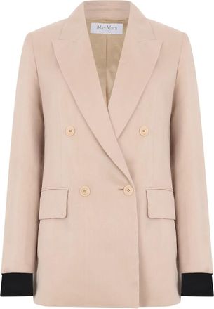Max Mara Jassen - Dames - Blazers - Beige - S - Jassen
