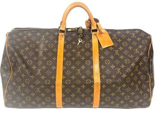 Louis Vuitton Brown Monogram Monogram Boston Bag (Pre-Owned)