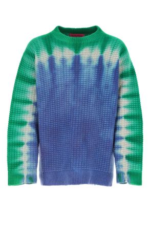 The Elder Statesman Multicolor Cashmere Sweater