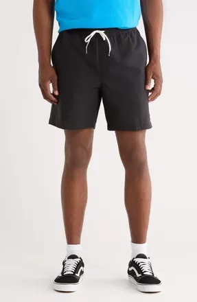 Vans Range Relaxed Water Resistant Sport Shorts in Black at Nordstrom, Size Xx-Large