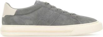 Hogan Grey Suede Sneakers
