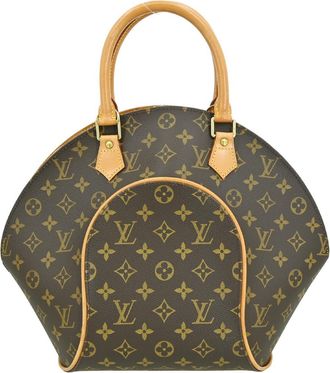 Louis Vuitton Ellipse Bag Monogram Canvas Brown Canvas Handbag (Pre-Owned)