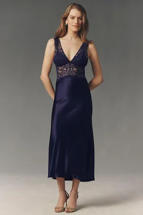 Mare Mare Quinn Lace Maxi Slip Dress