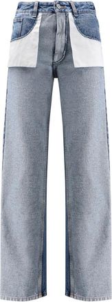 Maison Margiela Cotton Trousers with Button and Zipper