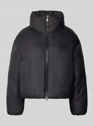 Carhartt Work in Progress Regular Fit Bomberjacke mit Zweiwege-Rei&szlig;verschluss Modell Demi in Black, Gr&ouml;&szlig;e XS