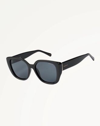 Radley London Black Classic Curved Sunglasses Chiswick SS26 Radley London