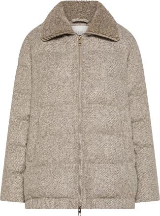 Seventy Giubbino - Dames - Winterjassen - Beige - M - Jassen