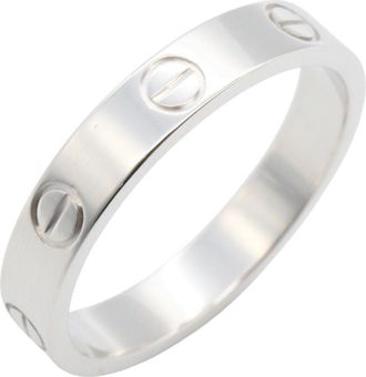 Cartier White Gold (18K) Band Ring (Pre-Owned)