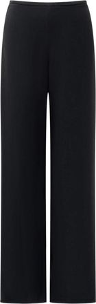 Emporio Armani Straight Broeken - Dames - Straight fit broeken - Zwart - XS - Broeken