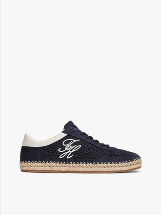 Tommy Hilfiger Logo Rope Midsole Knit Trainers