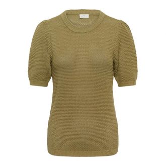 Kaffe Clizzy Pullover - Dames - Truien - Groen - Maat: XS