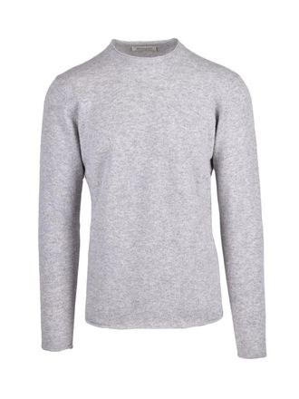 Wool & Co Crew Neck Pullover In Ultra-Soft Merino Wool And Cashmere Blend