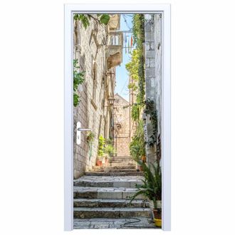 OEM Adhesivo De Tela Para Puertas, Escaleras, Calle Del Casco Antiguo, 535pd