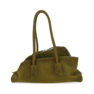 The Attico Dames, Tassen, Groen, Maat: ONE Size Leer