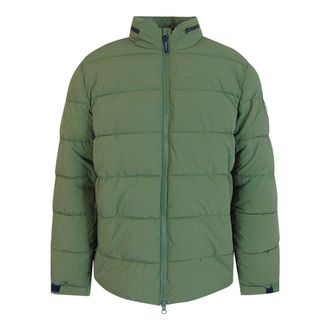 Aquascutum Active Sp Mockneck Puffer Jacket Legergroen