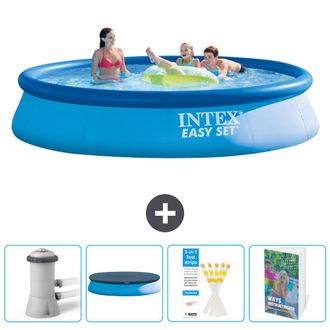 Intex Piscina Easy Set Redonda - 396x84 Cm - 5-piezas Scb113