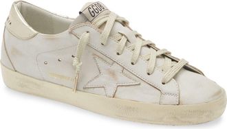 Golden Goose Super-Star Sneaker in Beige/platinum at Nordstrom, Size 39