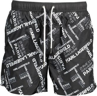 Karl Lagerfeld Polyester Mens Swim Mens Trunk