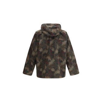 Herno Mens Bicolor Nylon Parka Clothing