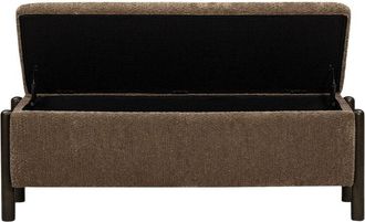 TOV Furniture Tov Furniture Abby Nubby Fabric Storage Bench
