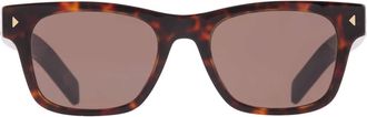 Prada Dark Brown Cat Eye Mens Sunglasses PR A17S 17N70F 51