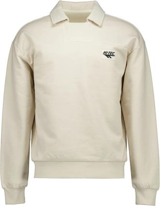 Hi-Tec Hts 74 LM Polo Sweater - Heren - Sweatshirts - Beige - XL - Katoen - Hoodies & sweatvesten