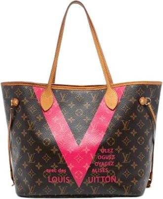 Louis Vuitton Pre-owned Tote Bags, female, Brown, Size: ONE SIZE Pre-owned The Grenade Neverfull MM