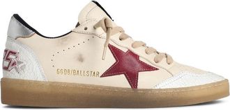 Golden Goose Ball Star beige leren sneakers