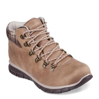 Skechers Synergy - Plaid Mood Ankle BootsWomen, chestnut brown, 5 UK