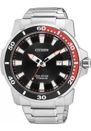 Citizen AW1221-51E Mens Super Titanium Watch - Silver