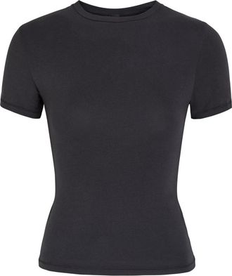 SKIMS Stretch-cotton T-shirt - Black - Xxxl (UK26-28)