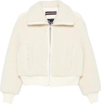 Fusalp Mesly Shearling-texture Zip-up Jacket