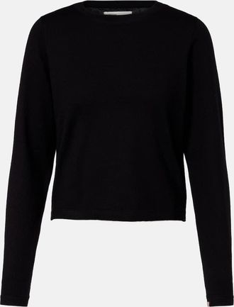 Extreme Cashmere Lisa cotton and cashmere top