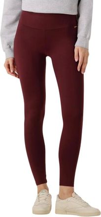 Deblon Sports Broeken, Dames, Rood, XL, Bordeaux Classic Leggings Hoge Tailleband