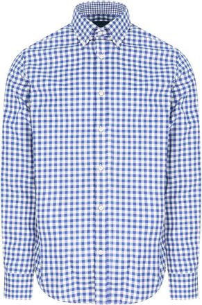 Paul & Shark Cotton twill shirt Size: 43, colour: BLUE