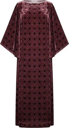 Pierre-Louis Mascia Kandox Maxi Jurk - Dames - Maxi kleedjes - Rood - S - Kleedjes