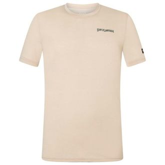 super.natural Peak Lovers Tee Merinoshirt f&uuml;r Herren | beige