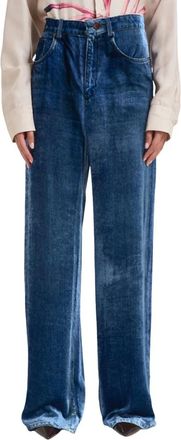 Pierre-Louis Mascia Mujer, Vaqueros, Azul, Talla: S