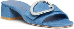 Stuart Weitzman Benni 35 Slide Sandal in Washed at Nordstrom Rack, Size 6.5