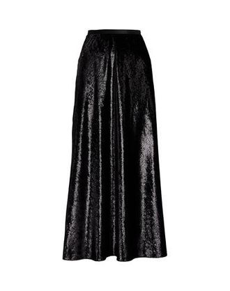 Ralph Lauren BIAS-CUT METALLIC VELVET MERMAID SKIRT