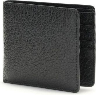 Maison Margiela Grained Calf Leather Wallet - Black