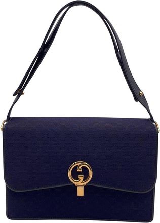 Gucci Gucci Vintage stoffen schoudertas