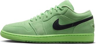 Nike Jordan Mens Air Jordan 1 Low SE Shoes in Green | IV6501-337