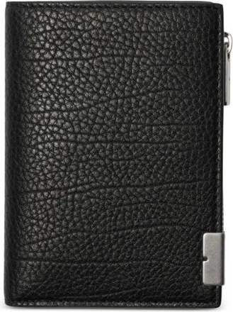 Burberry B-Cut lambskin cardholder - men - Lambskin/Calf Leather - One Size - Black