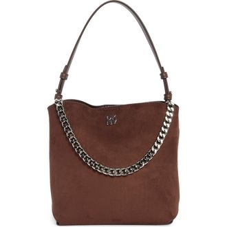 DKNY Kennedy Bucket Bag in Chocolate at Nordstrom Rack
