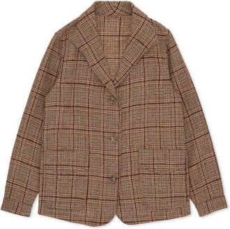 Fortela Scotland Classic Check Wool Jacket in Multicolor at Nordstrom, Size 44 Eu
