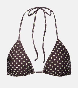 Faithfull The Brand Sete printed bikini top